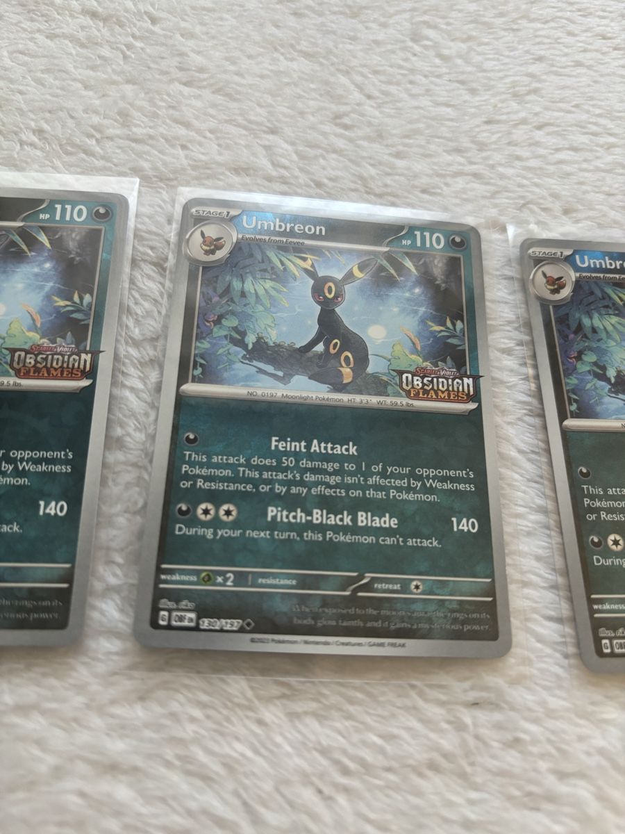 Pokémon Carte collezionabili: Umbreon Obsidian Flames Stamped 130 – Nuovo (secondo la descrizione) da Stans venduto da bet4benz