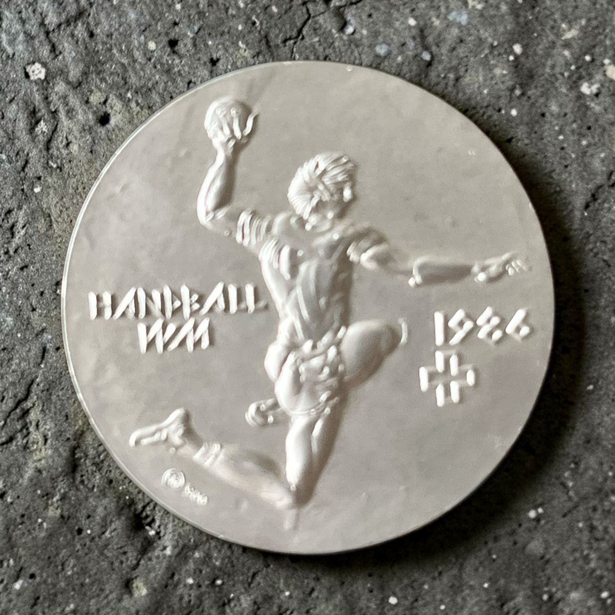 Medaglie: Silbermedaille Handball WM 1986 – Usato da Winterthur venduto da Numismatica-Vitu