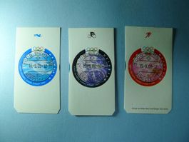 2000 Olympiade Sydney 1010-1012 ET Voll- Ortsstempel