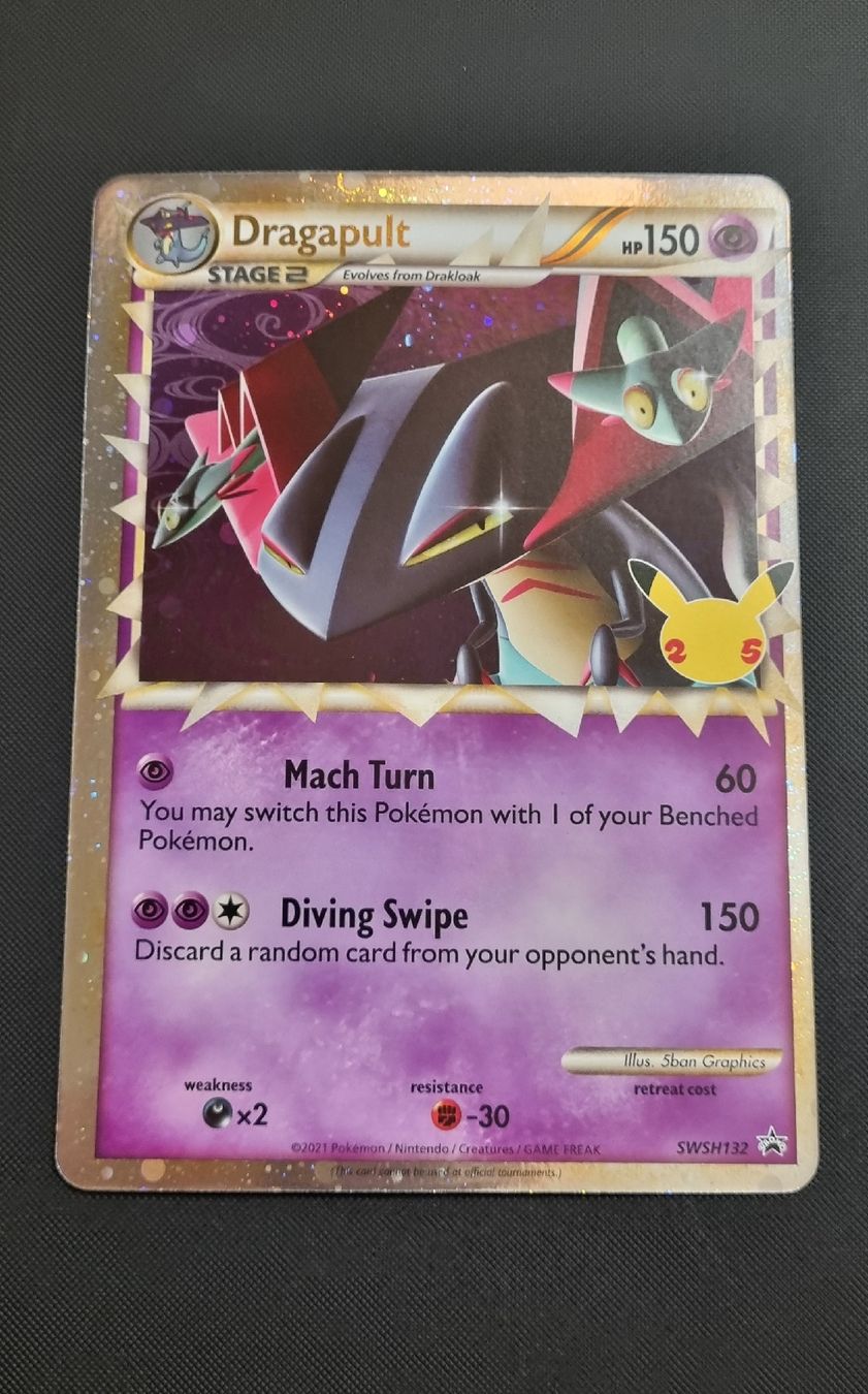 Pokémon Carte collezionabili: Pokemon TCG Dragapult Jumbo Karte – Nuovo (secondo la descrizione) da Oberbipp venduto da ret_6hxb 1