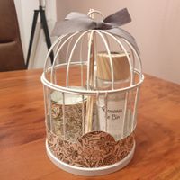 Geschenk Set Duftkerze / Diffuser, shabby chic, neu & ovp