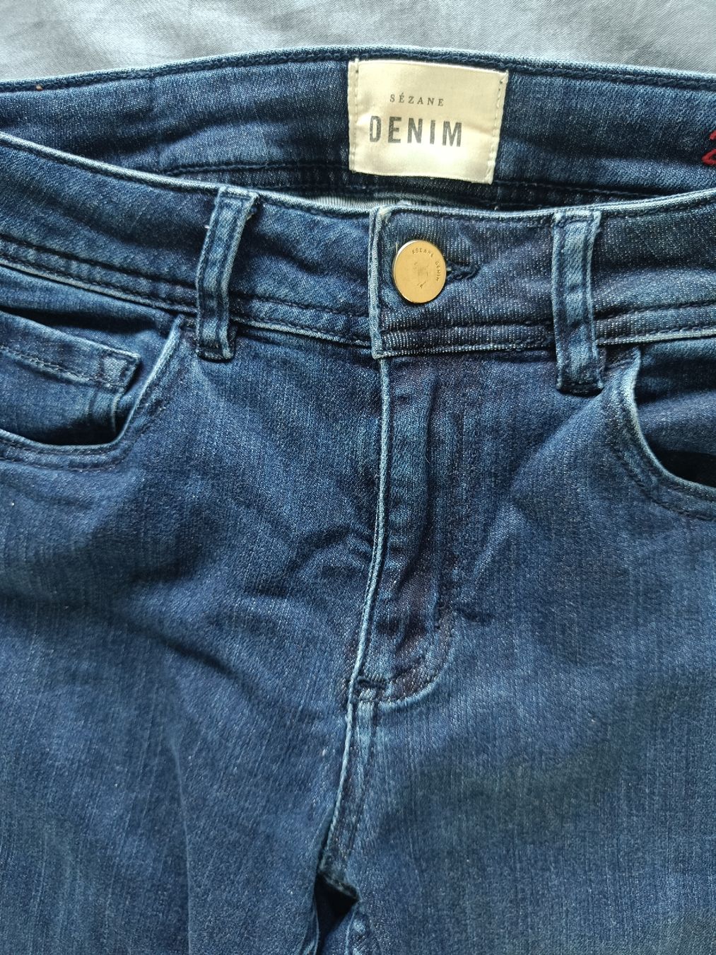 Sezane Jeans: Sezane dark blue jeans - size 34 – Usato da Rotkreuz venduto da Prelovedswitzerland