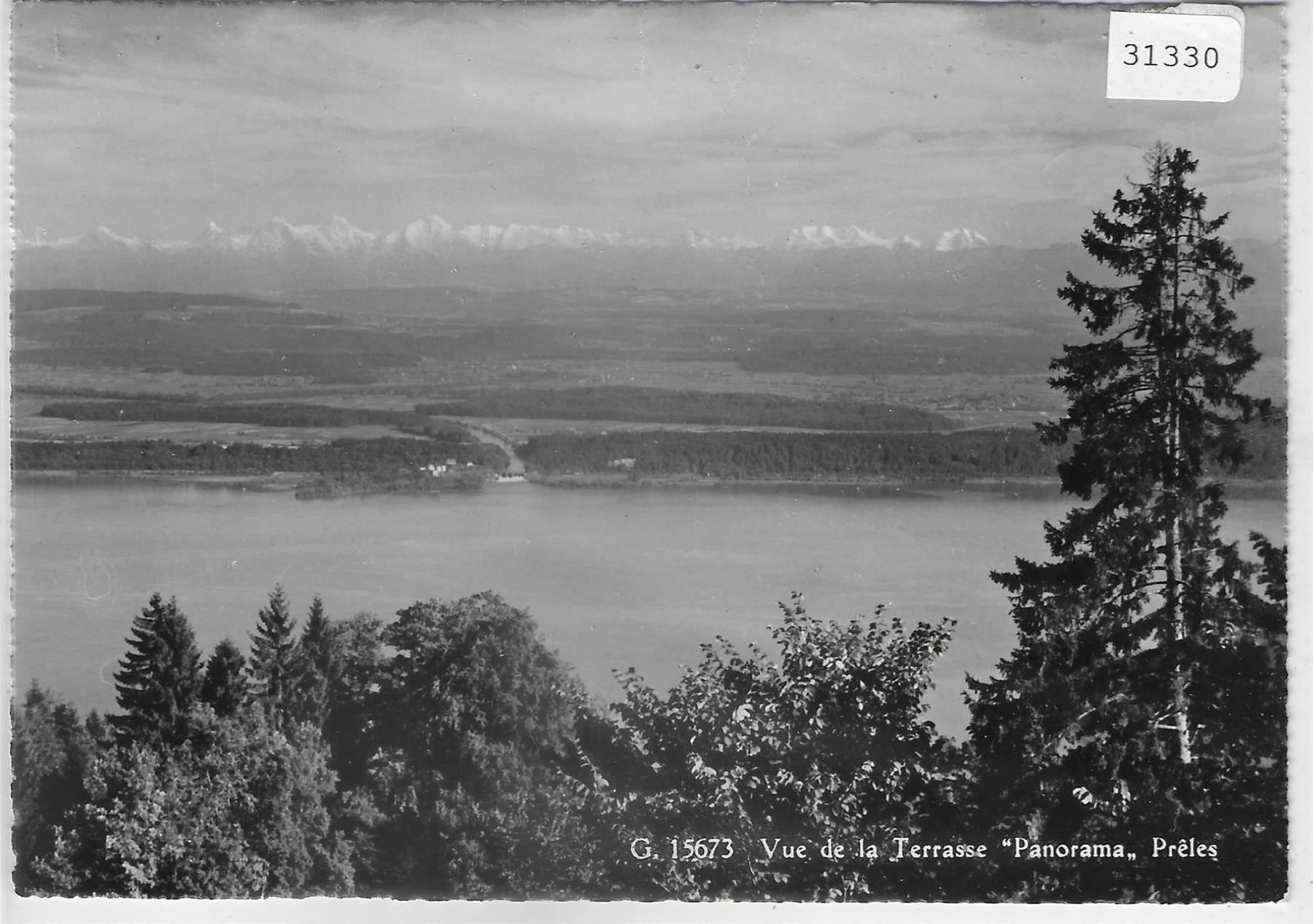 Cartoline postali: Vue de la Terrasse - Panorama - Preles – Usato da Ettingen venduto da Kartenplanet