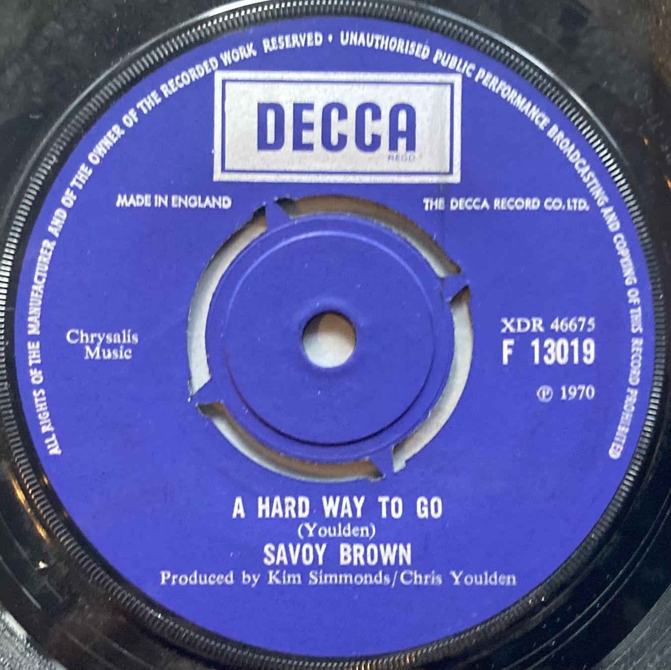 Dischi in vinile: SAVOY BROWN - A HARD WAY TO GO – Usato da Poliez-Pittet venduto da Newtown-Records 2