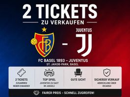 2 Tickets FC Basel - Juventus für Samstag, 18. Juli 2026