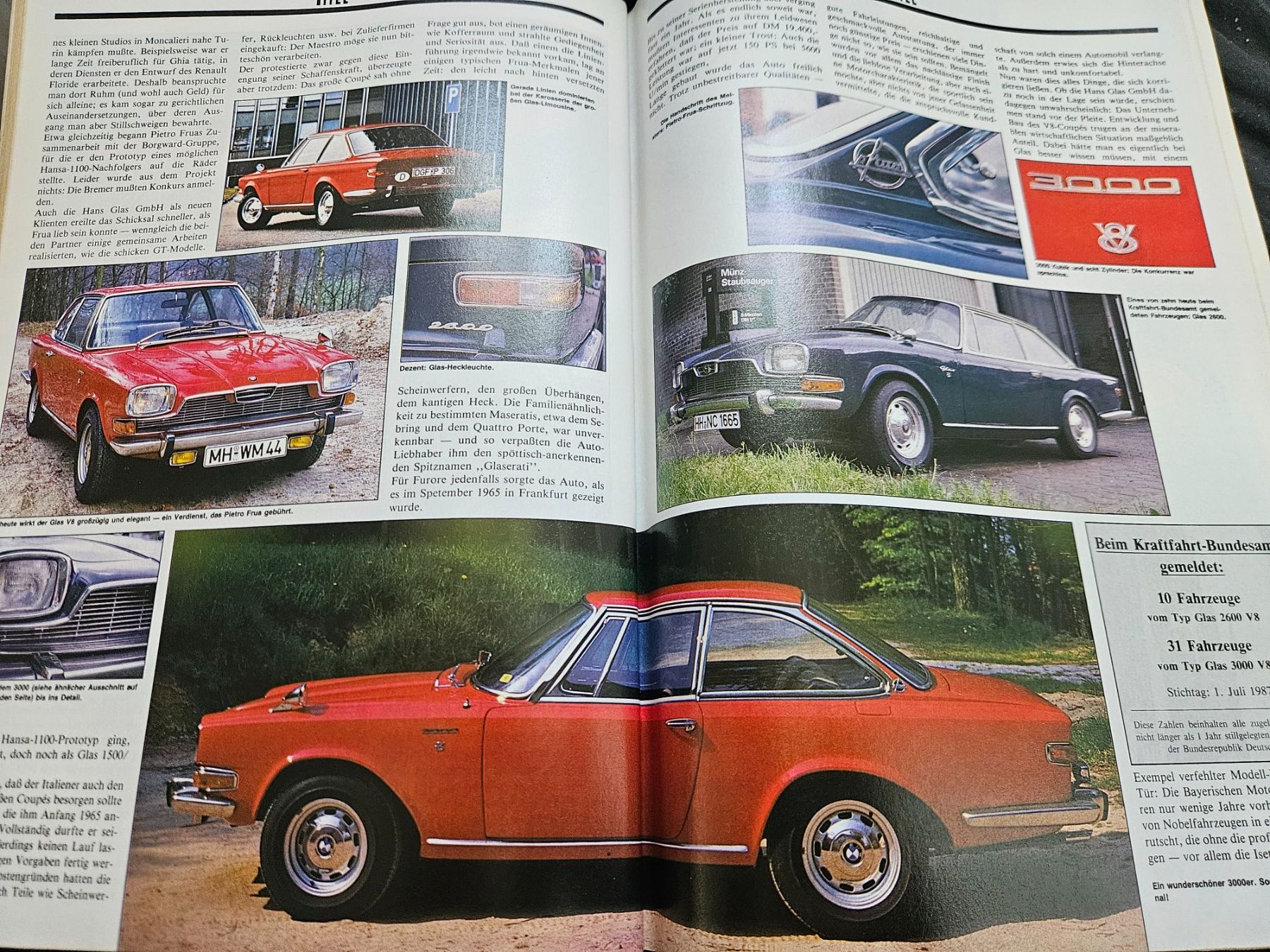 Accessori per altri veicoli: Oldtimer Markt 7/88 Jaguar E Type Glas V8 Audi 60 90 DKW xx – Usato da Flawil venduto da sr1_f6st 6