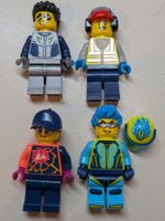 4 Stück Lego City Stuntz Minifiguren [used]