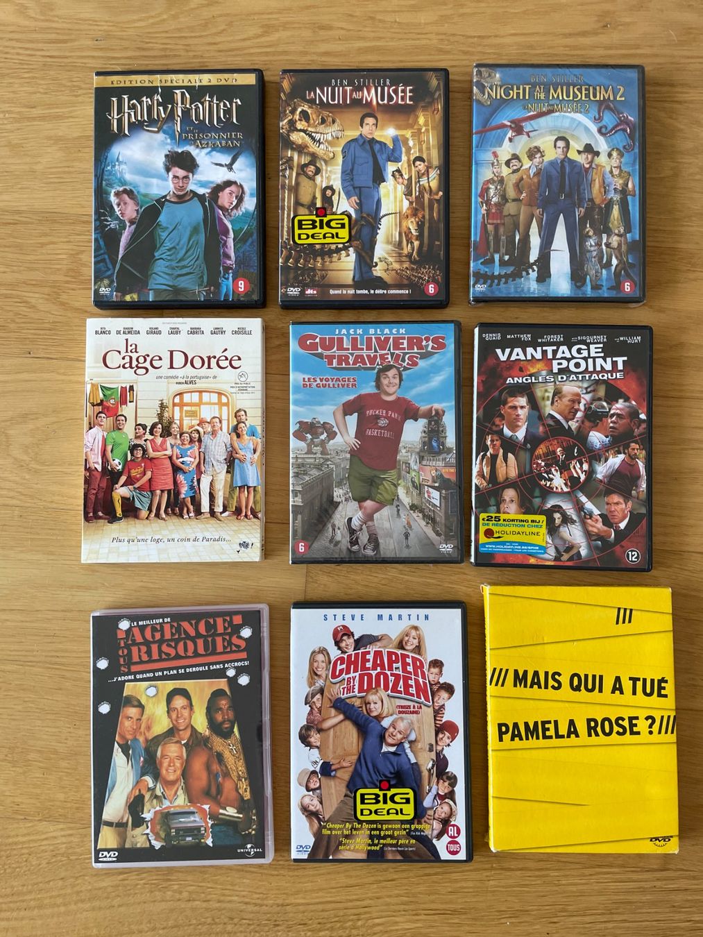 Tutti i DVDs: Lot de 9 DVD – Usato da Petit Lancy venduto da gil_hr6v