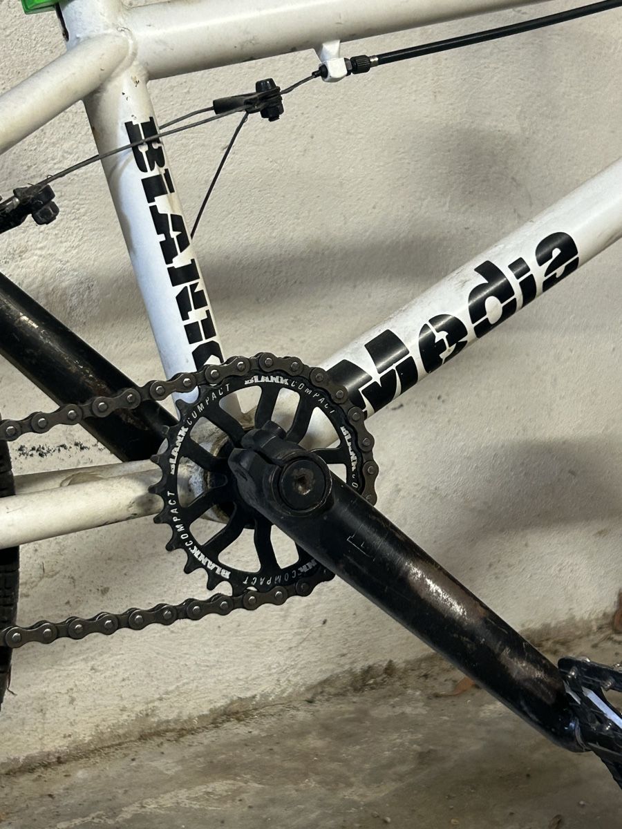 Velos: BMX weiss/schwarz/grün – Gebraucht aus Speicherschwendi von JosiasTschirky 2