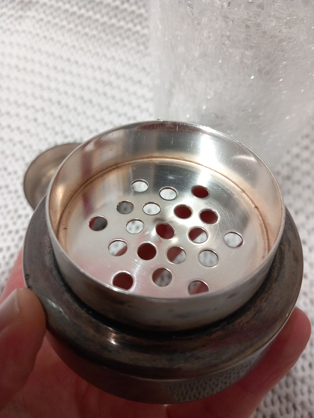 WMF Küchengeräte: WMF Cocktailshaker mit versilbertem Aufsatz, Vintage – Gebraucht aus Gwatt (Thun) von umwelt-brocki 4