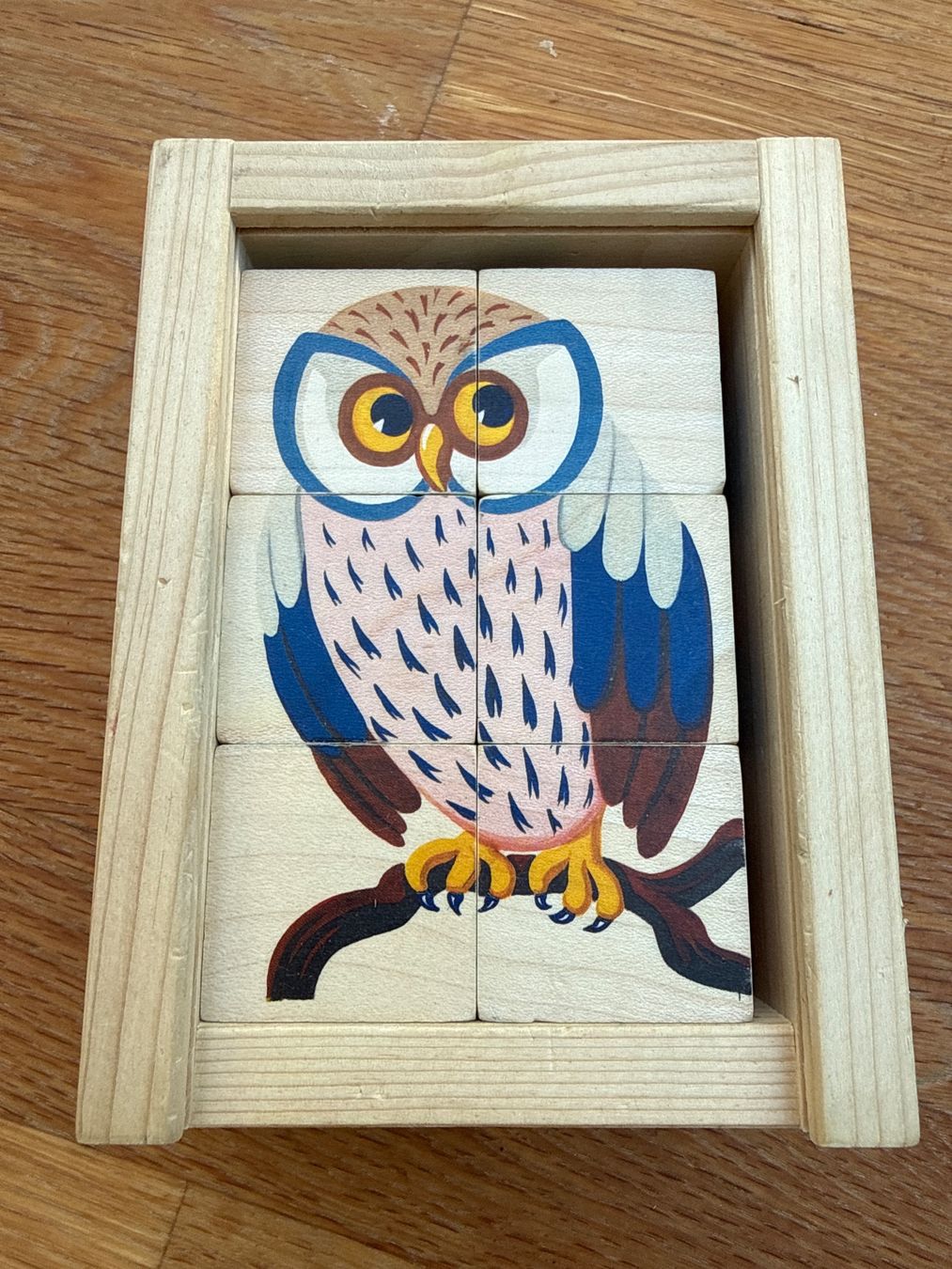 Puzzle: Holz Klötzli Puzzle, 6-teilig – Usato da Basel venduto da pahn