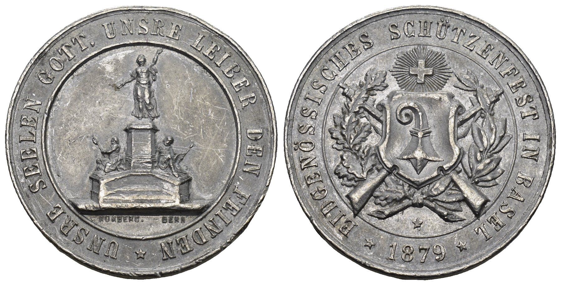 Médailles: Basel 1879 – D'occasion à Bern par numismatictops