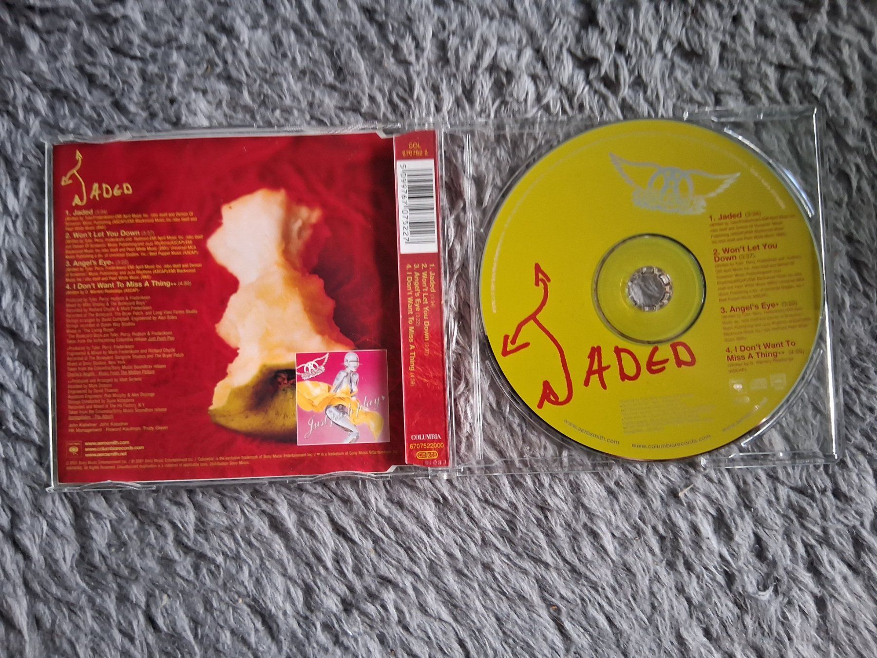 CD: AEROSMITH     JADED    CD SINGLE – Usato da Wetzikon ZH venduto da Ramones01 2