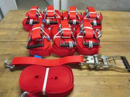 8 Stk. Spannset  Spanngurten  5000kg 12m