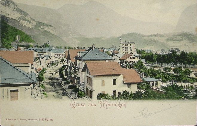 Cartoline postali: Gruss aus MEIRINGEN – Nuovo (secondo la descrizione) da Jona venduto da philajona
