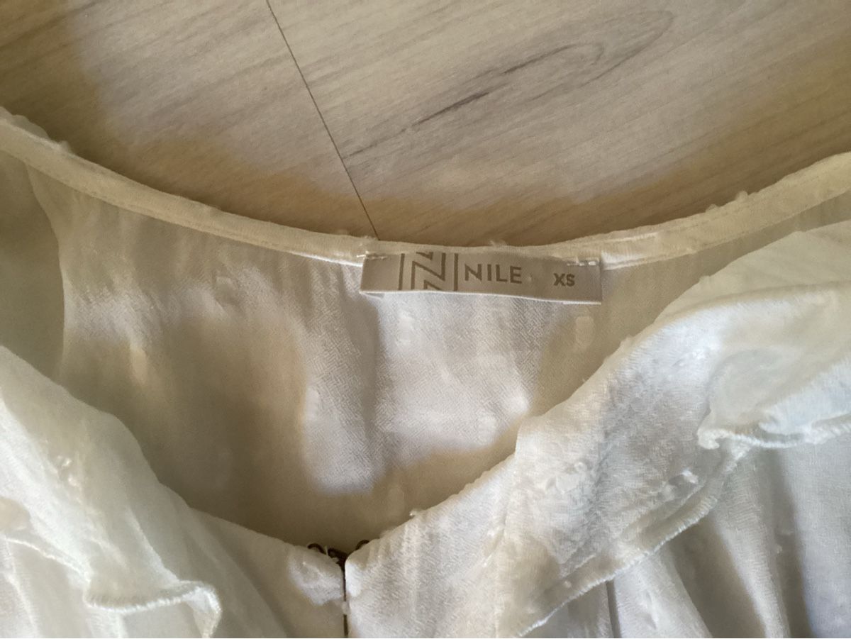 Nile Tops: NILE Bluse weiss Grösse XS  – Gebraucht aus Steckborn von smilla70 4