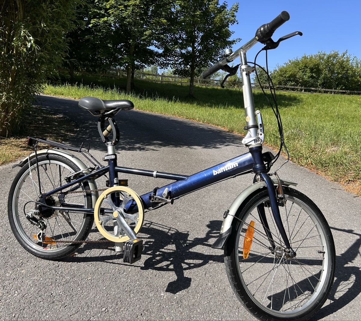 Biciclette: Klappvelo Bantam Dahon mit Tasche gebraucht blau – Usato da Malters venduto da Ben0810 7