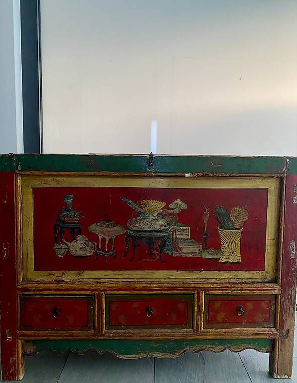 Commodes: Commode tibétaine original – D'occasion à St-Aubin-Sauges par ant_j9vt