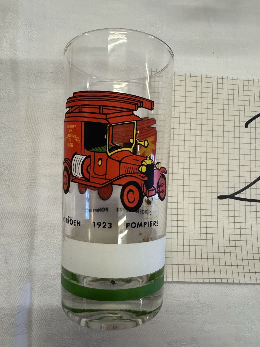 Bicchieri: Vintage-Trinkgläser mit Oldtimer-Motiven. – Usato da Gränichen venduto da onkel_xxl 6