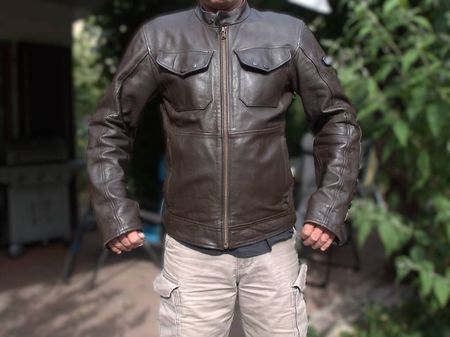 Ducati Scrambler Sebring Lederjacke Alpinestars Gr. 50