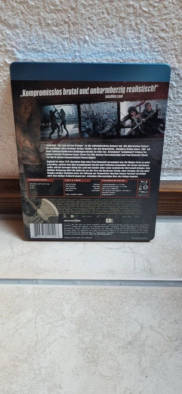 Tutti i DVDs: Blu Ray – Ironclad Steelbook – Usato da Münsingen venduto da Heroism2010 1
