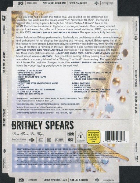 Tous les DVDs: Spears Britney: Live from Las Vegas DVD – Neuf avec emballage d'origine à Steinhausen par Vilivinili 1