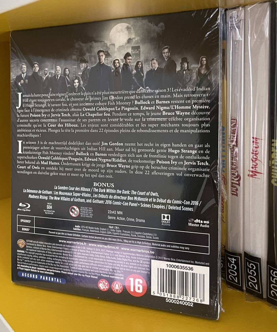 Tutti i DVDs: Blu-ray Gotham - Saison 3 (2016) – Nuovo e nell'imballaggio originale da Semsales venduto da __Florian__ 2