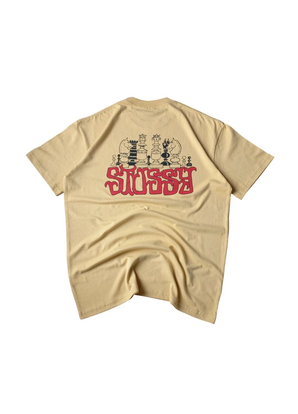 Stüssy T-Shirts: Stüssy Chess Tee (S) – Neu und originalverpackt aus Chamoson von Sapoloshop