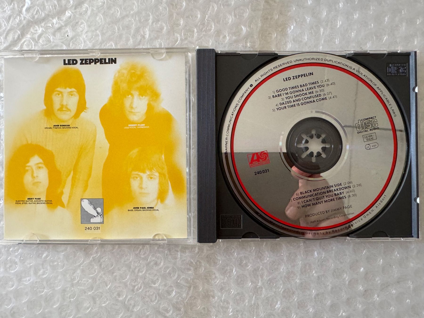 CD: Led Zeppelin - Led Zeppelin I – Nuovo (secondo la descrizione) da Duggingen venduto da Kisha010 1