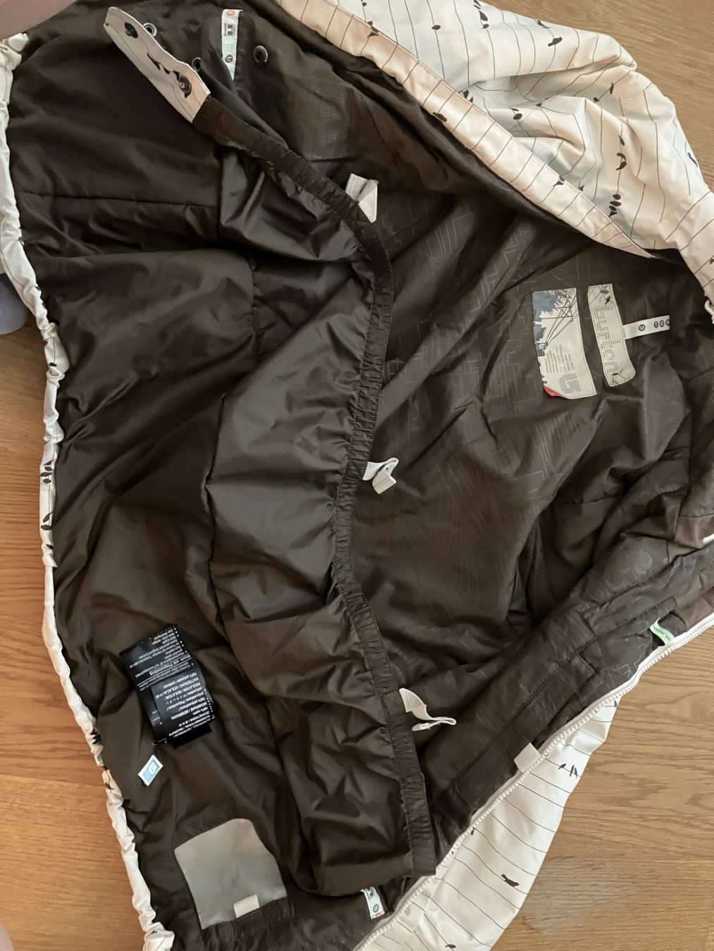 Giacche: Burton Ski Jacke S- mit Vogel Muster – Usato da Rotkreuz venduto da Vkahlo 4