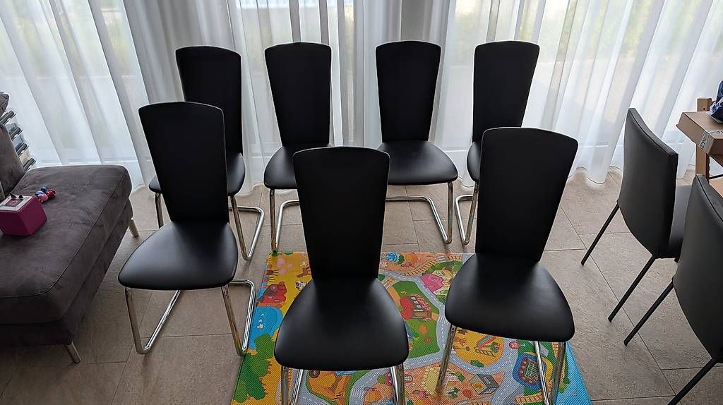 Sedie: 7 Freischwinger Stühle – Usato da Lufingen venduto da Mkeller
