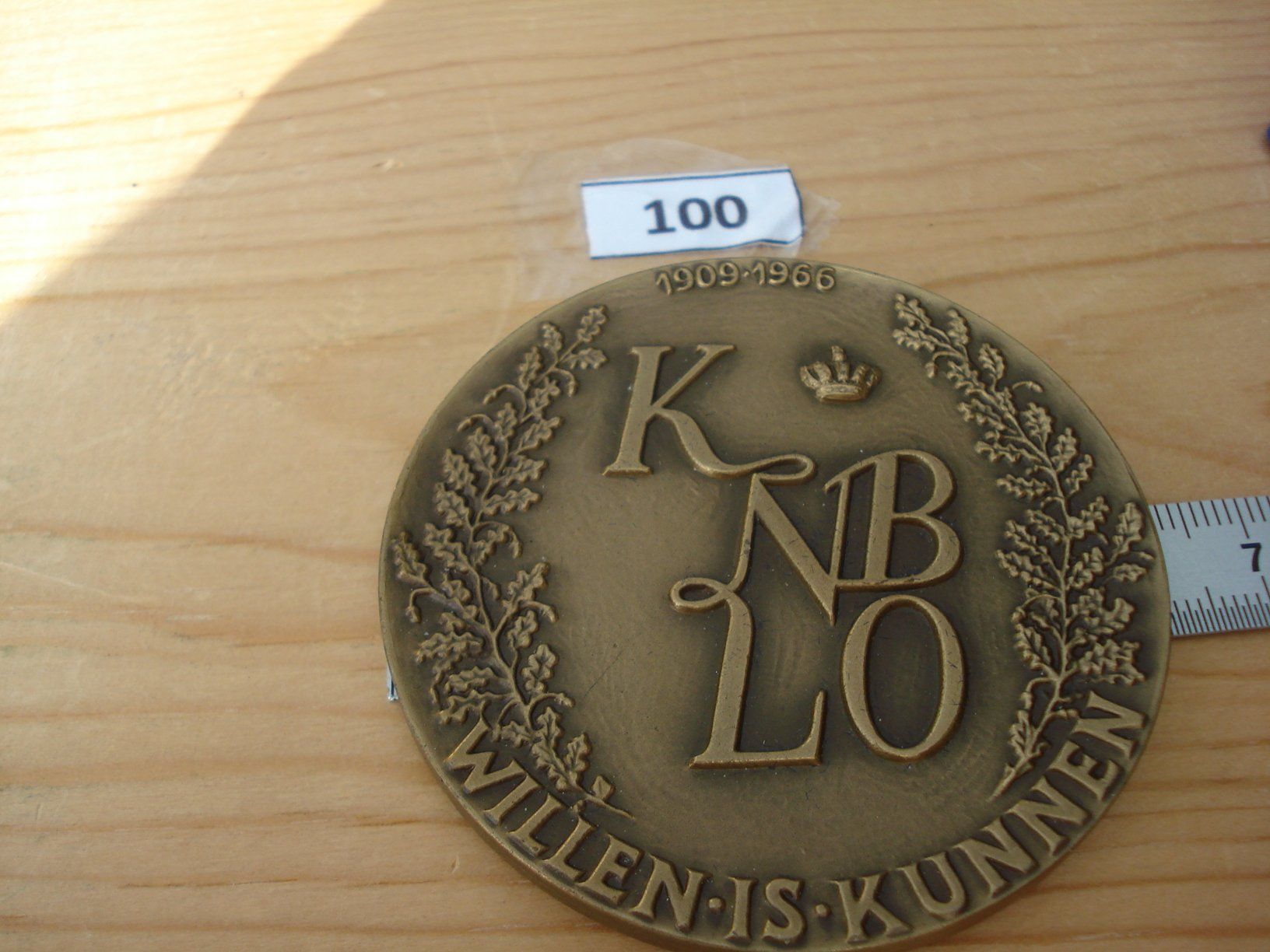 Medaglie: (BM) Médaille, N°100 – Usato da Erlach venduto da Net-Coins 1