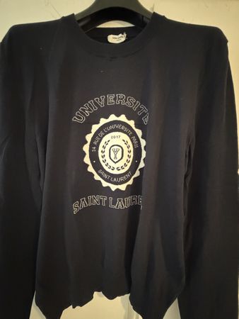 Maglione Saint Laurent Paris Universitario Uomo Tg. L Autunn