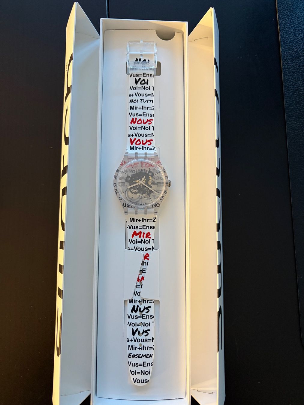 Swatch Uhren: Swatch Aktionärsuhr 2026 – Neu und originalverpackt aus Domat/Ems von sar_q5bm
