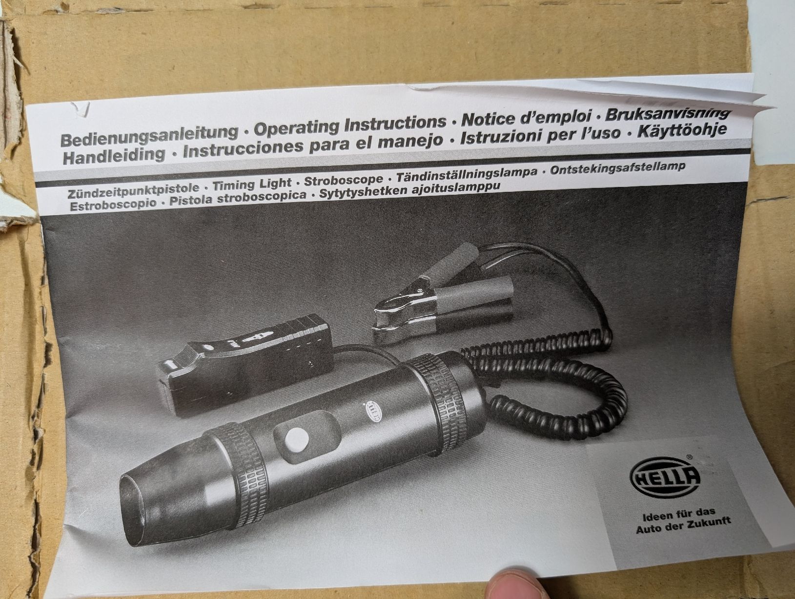 Hella Gutmann Messen: Hella Zündzeitpunkt-Einstellstab Stroboskop Timing Light – Neu (gemäss Beschreibung) aus Liesberg Dorf von legatus 3