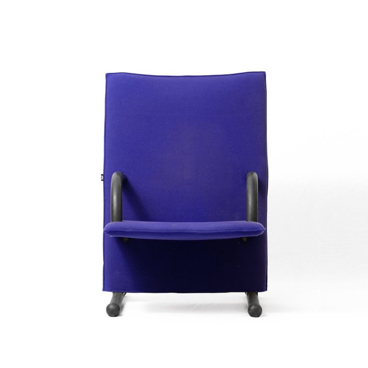 Fauteuil à bascule vintage des années 80 'T-Line' design Burkhard Vogtherr pour Arflex - En vente sur France