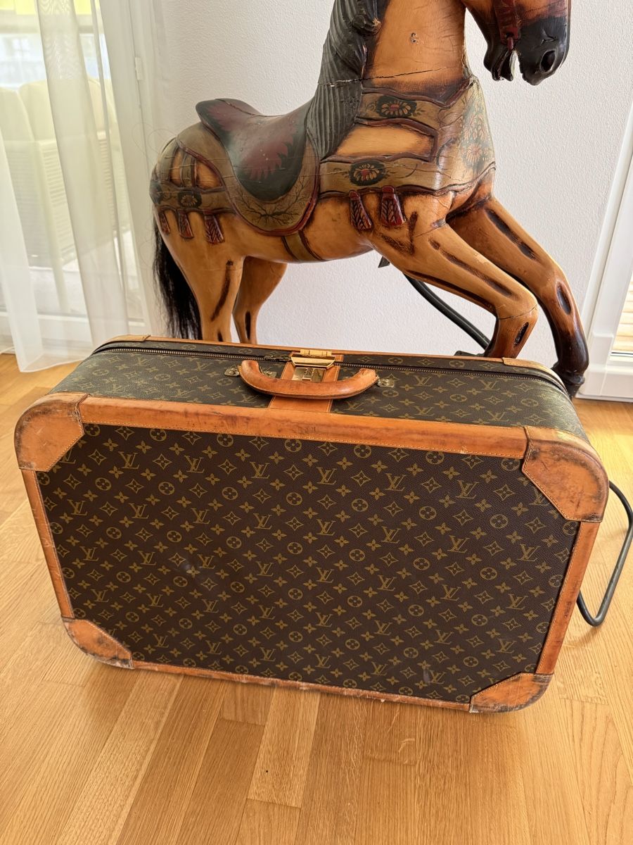 Louis Vuitton Reisekoffer: Louis Vuitton Vintage Koffer – Gebraucht aus Lachen SZ von gugi2019