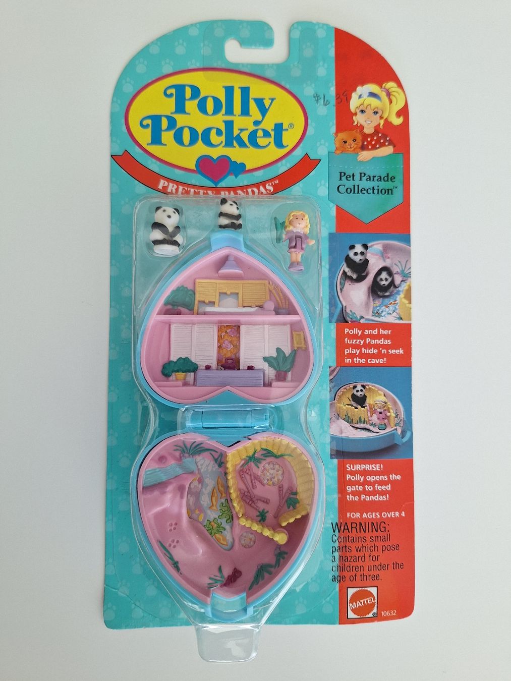 Polly Pocket Carillon: Polly Pocket "Pretty Pandas" (1993) – Nuovo (secondo la descrizione) da Boll venduto da mina0023 4