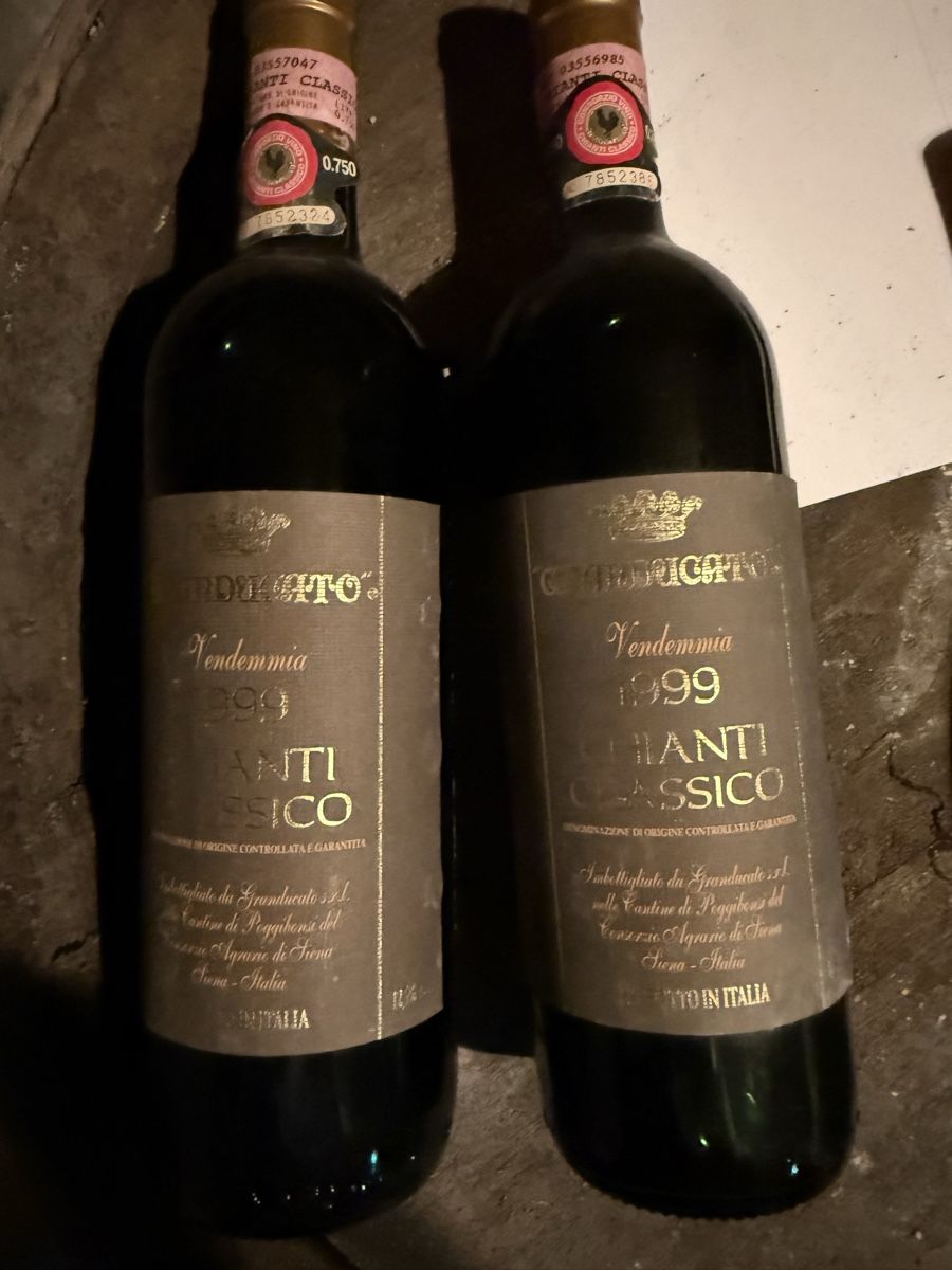 Vino: Chianti Classico 1999 – Usato da Schaffhausen venduto da Ibag 1