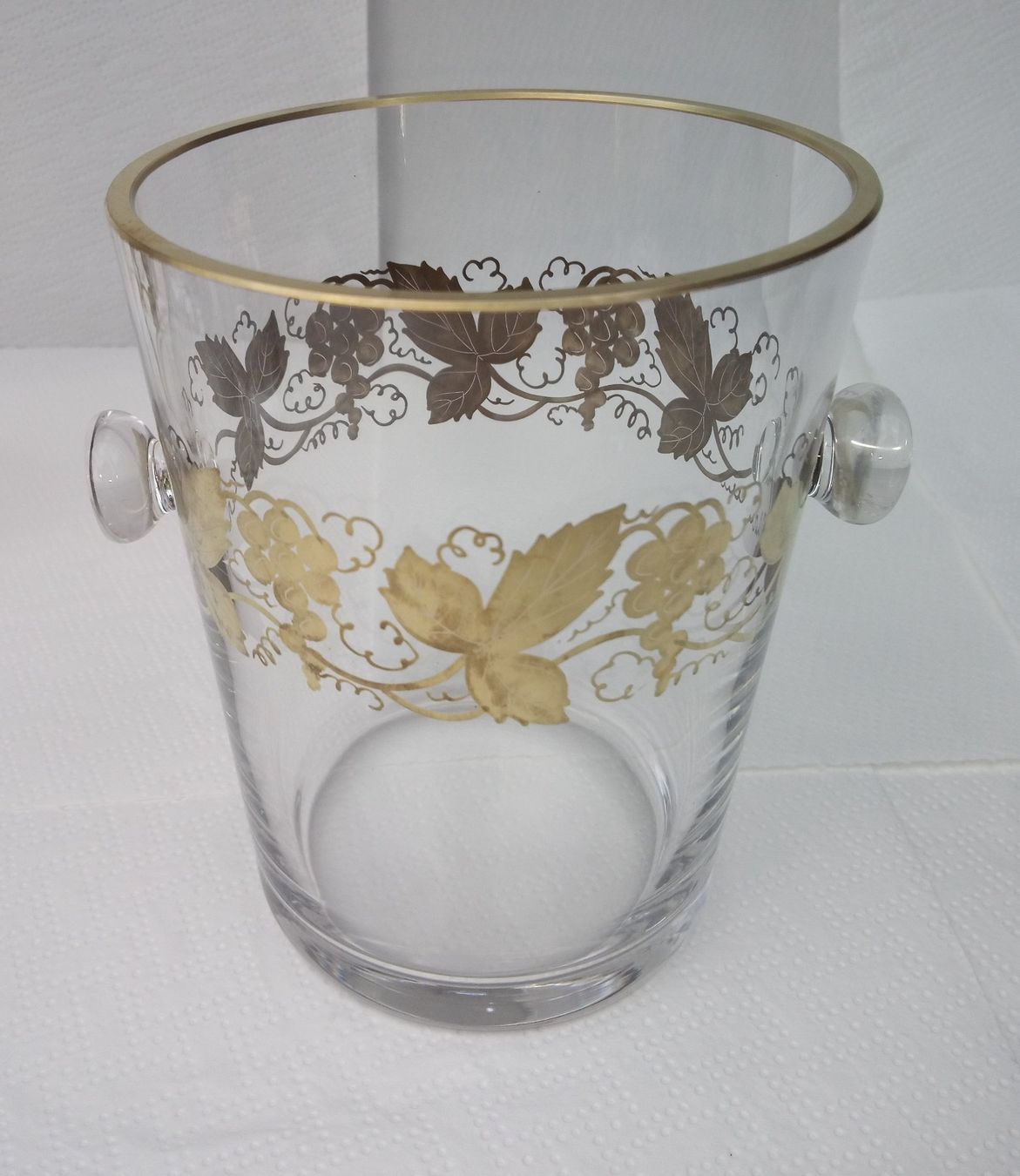 Bicchieri: Set mit 4 Whiskygläsern Karaffe und Eisbehälter – Usato da Werdenberg venduto da EXA-Secondhand 4