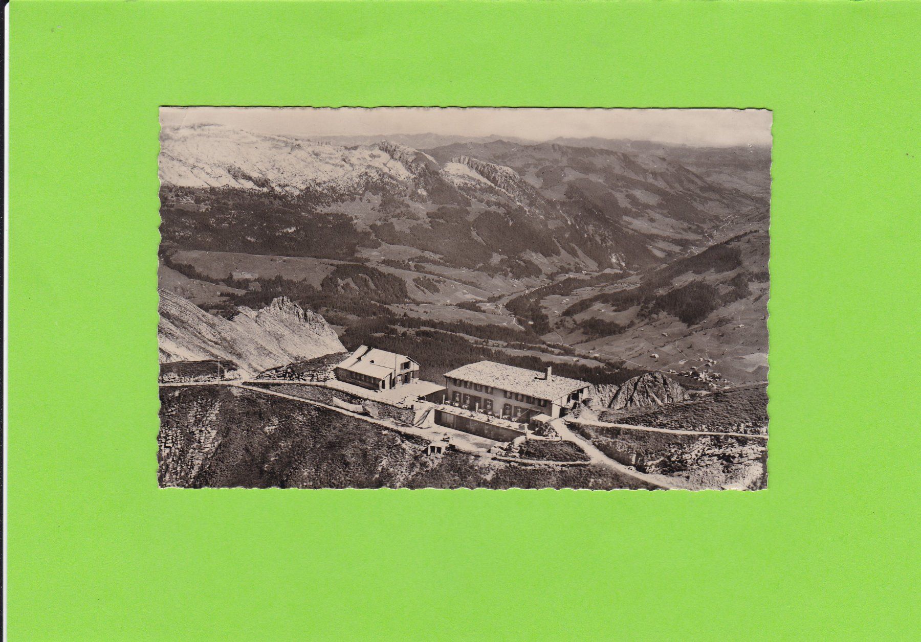 Cartoline postali: Fliegeraufnahme Brienzer Rothorn – Usato da St. Peterzell venduto da neckertal