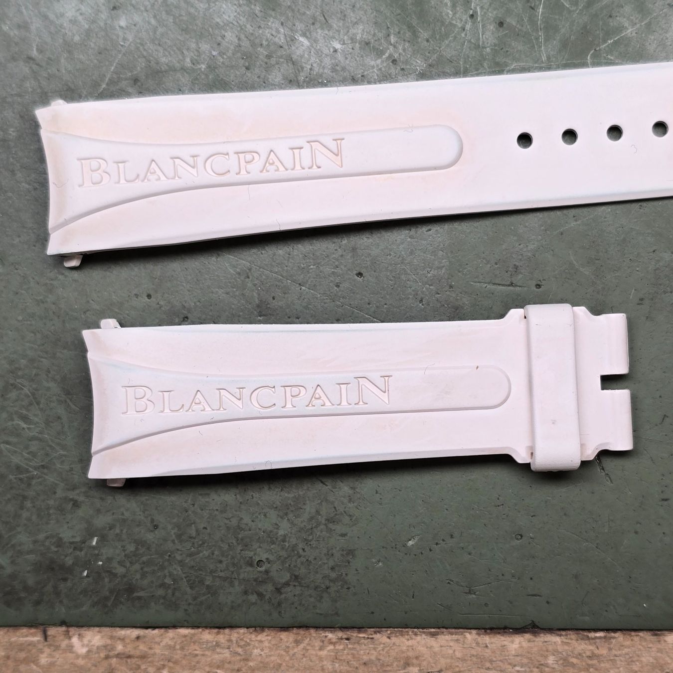Bracciali & Braccialetti: Bracelet Blancpain caoutchouc 18 mm – Usato da Tramelan venduto da Nirdan 1