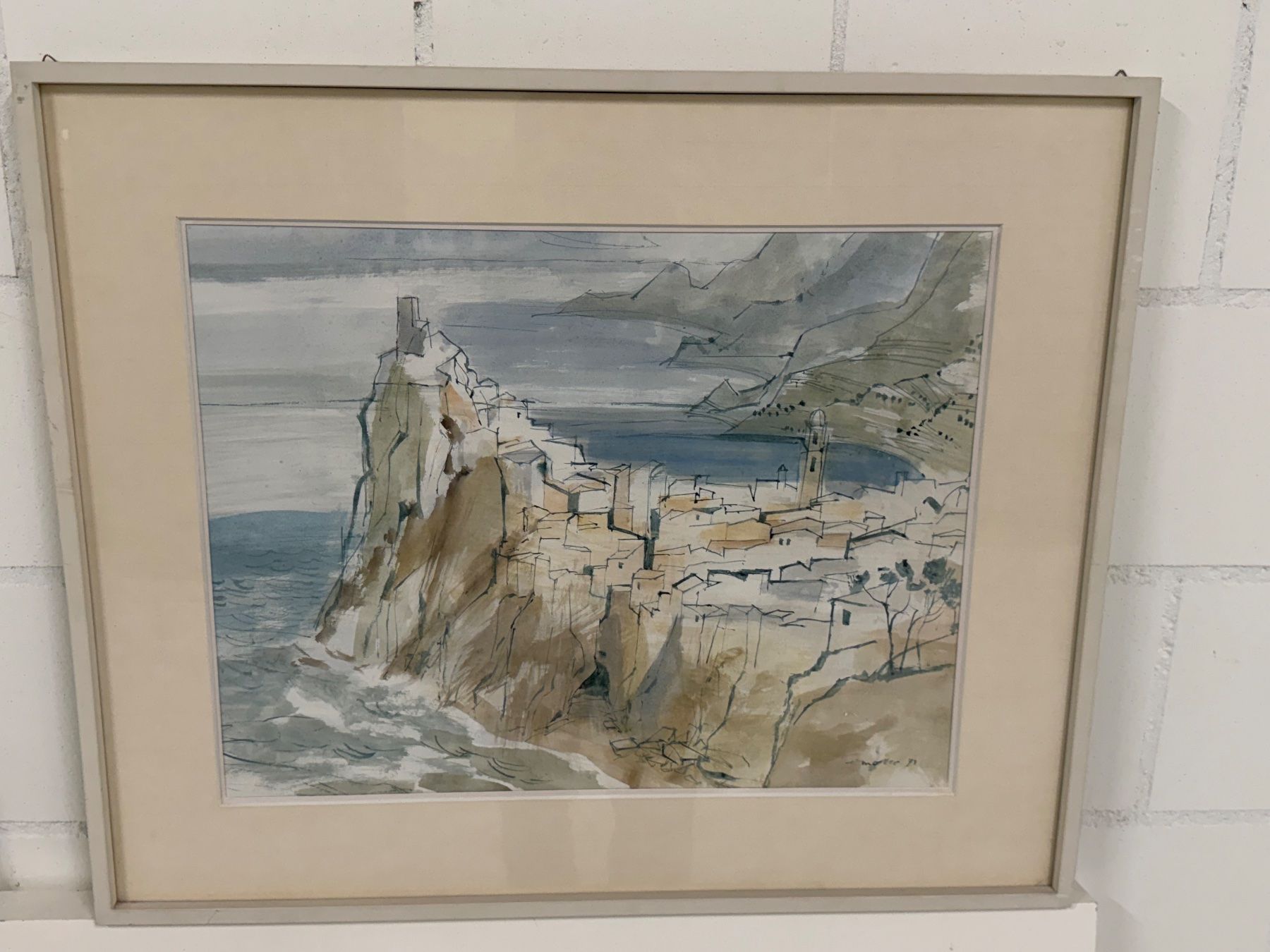Gemälde: Müller E. 1971 signiert Original Gemälde – Gebraucht aus Basel von PAUL_ART