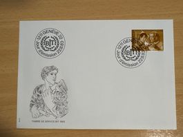 BIT Genf Ersttagsbrief 22.8.1983, Sonderstempel, Top Zust...