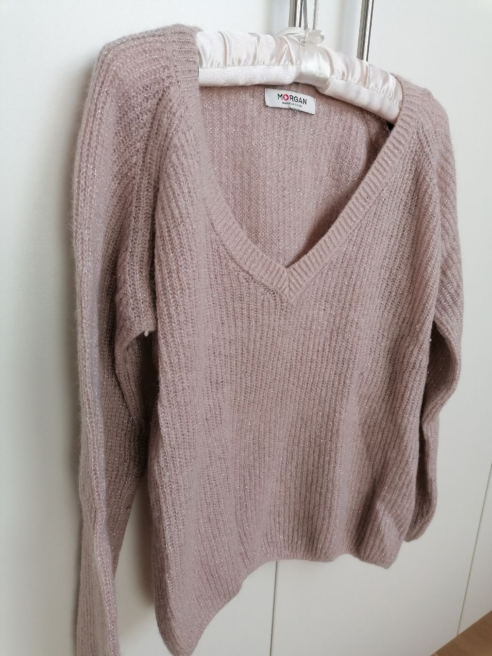 Morgan Maglioni & Felpe: Pull Morgan rose poudré taille M – Usato da Bretigny-Morrens venduto da solveiga