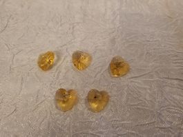 Glasherz 10mm 5 stück ( nr7)