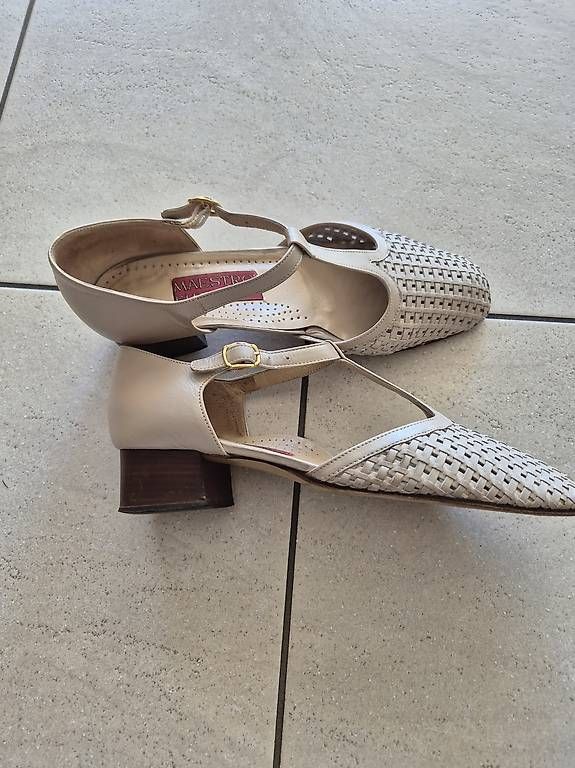 Scarpe da donna: Damen Schuh Gr. 38, beige – Nuovo (secondo la descrizione) da Anglikon venduto da wba8008 3