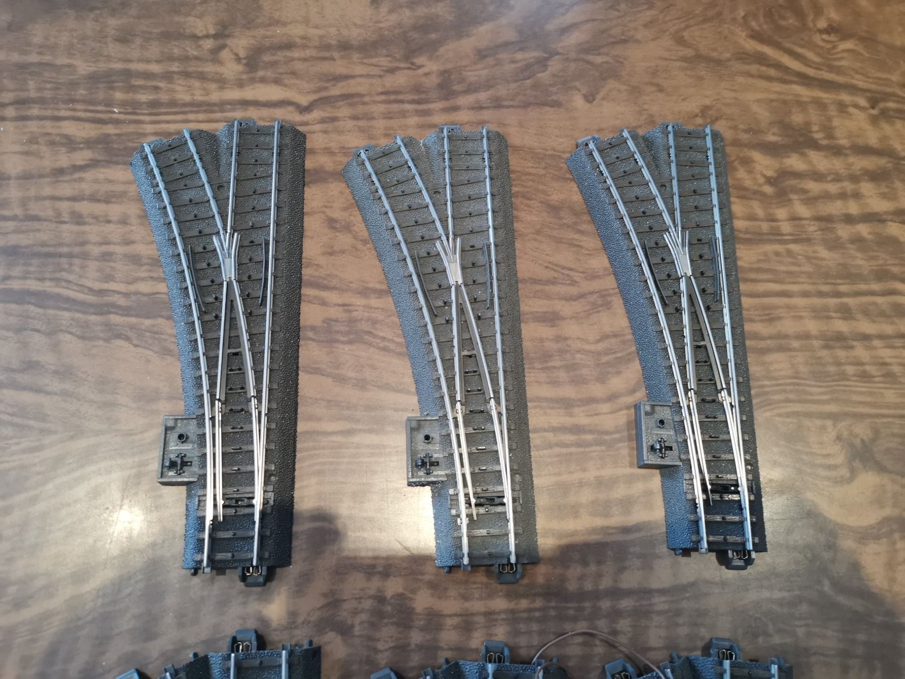 Märklin Modellini di ferrovie: 6x Märklin - Weichen links – Usato da St. Margrethen SG venduto da tribeli98 4