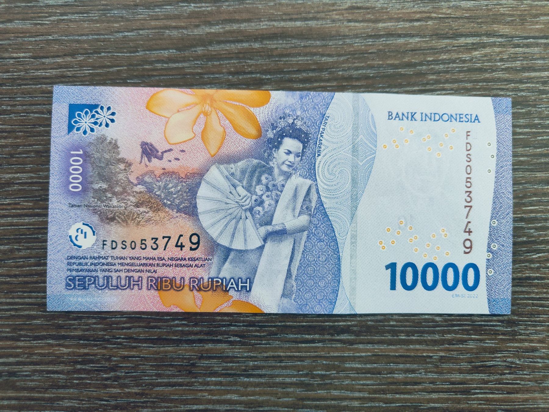 Banconote: Indonesien 10'000 Rupiah !!!!! – Nuovo (secondo la descrizione) da Flaach venduto da Lonzo99 1