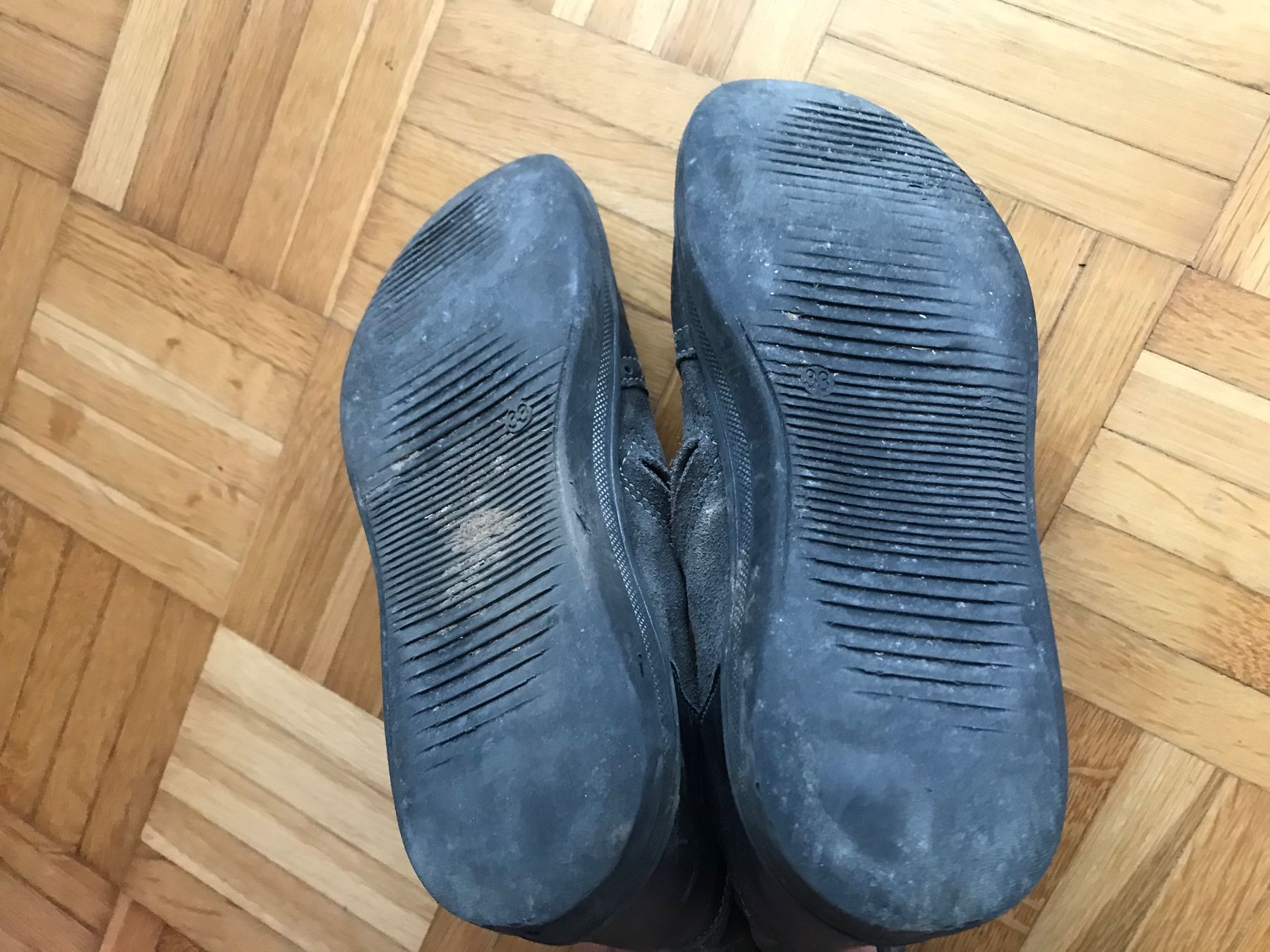 Schuhe für Mädchen: Stiefel Leder Grösse 33 grau – Gebraucht aus Emmenbrücke von Hathor123 3